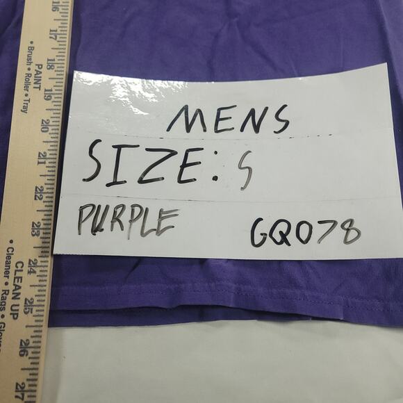 Leadville C Port & Company Short Sleeve Graphic Shirt Mens Size S Purple - Picture 7 of 9